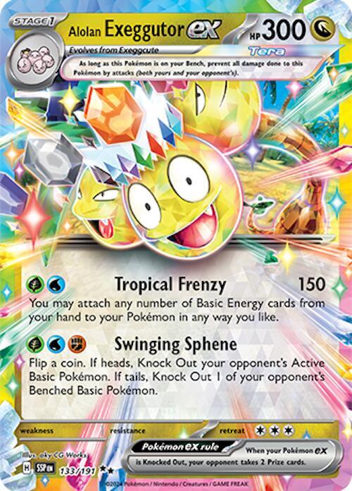 Alolan Exeggutor ex #133 - Surging Sparks