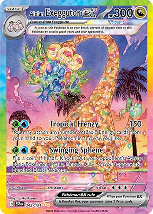 Alolan Exeggutor ex #242 - Surging Sparks