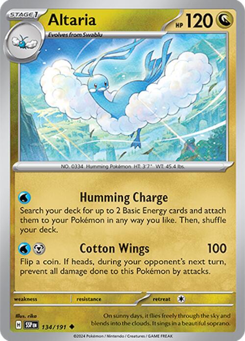 Altaria #134 - Surging Sparks