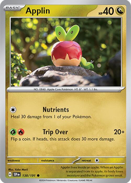 Applin #138 - Surging Sparks