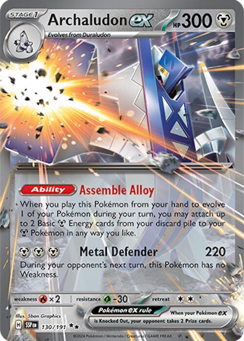 Archaludon ex #130 - Surging Sparks