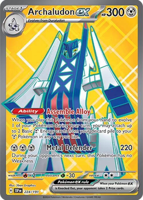 Archaludon ex #224 - Surging Sparks