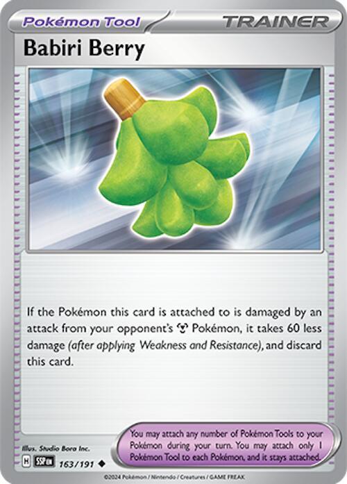Babiri Berry #163 - Surging Sparks