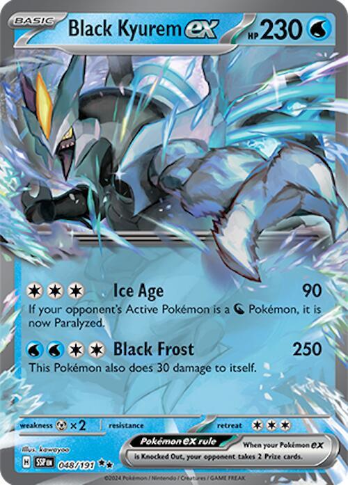 Black Kyurem ex #48 - Surging Sparks