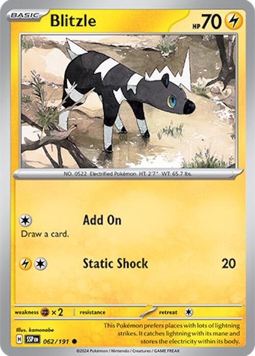 Blitzle #62 - Surging Sparks