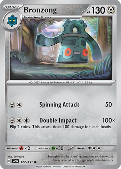 Bronzong #127 - Surging Sparks