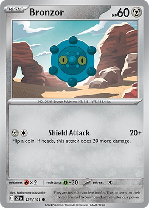 Bronzor #126 - Surging Sparks