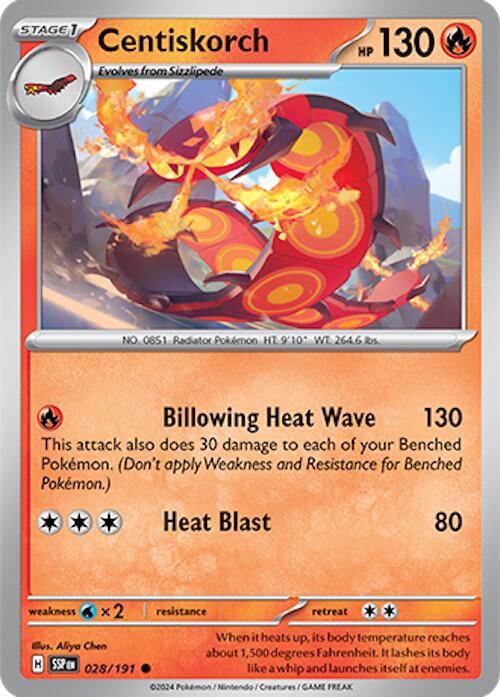 Centiskorch #28 - Surging Sparks