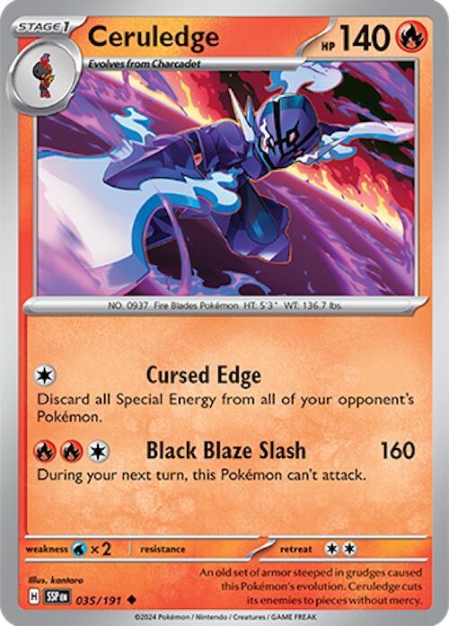 Ceruledge #35 - Surging Sparks