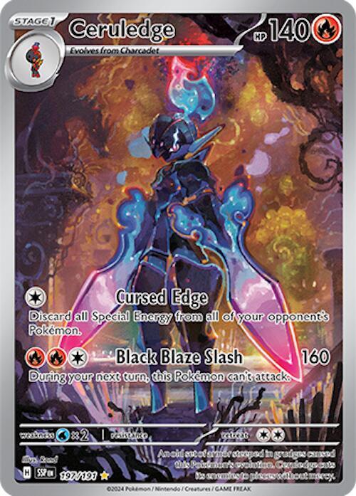 Ceruledge #197 - Surging Sparks
