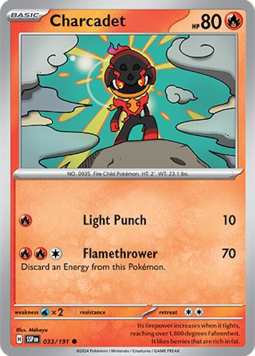 Charcadet #33 - Surging Sparks