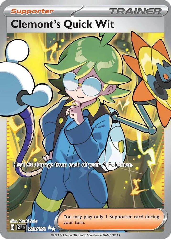 Clemont's Quick Wit #229 - Surging Sparks