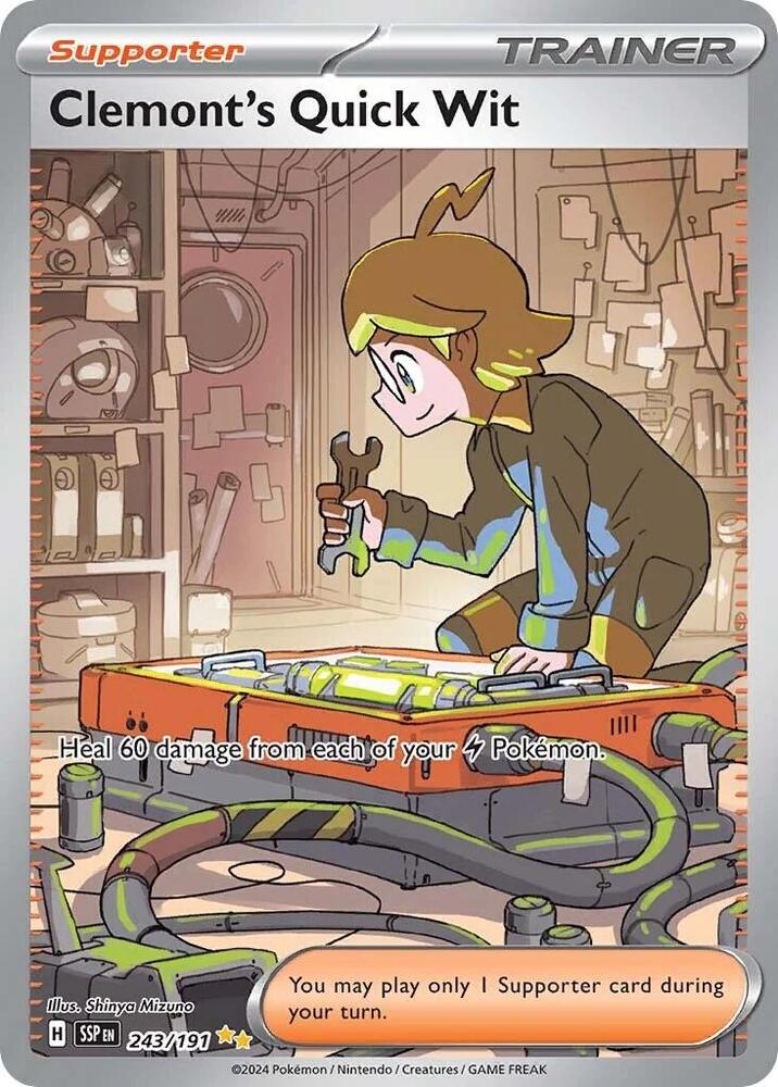 Clemont's Quick Wit #243 - Surging Sparks