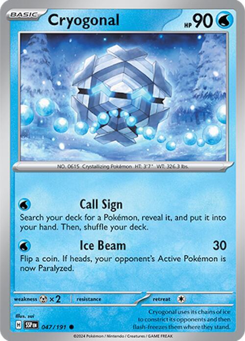 Cryogonal #47 - Surging Sparks