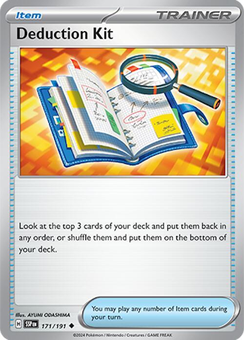 Deduction Kit #171 - Surging Sparks