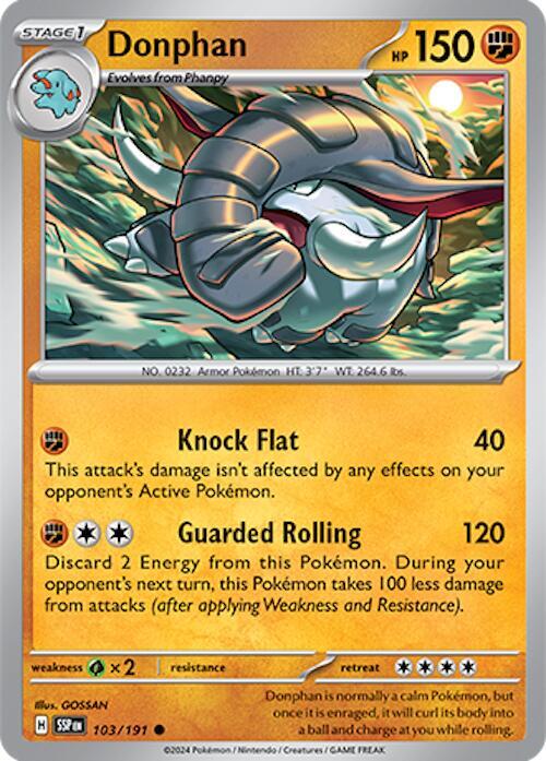 Donphan #103 - Surging Sparks