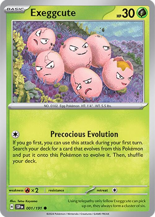 Exeggcute #1 - Surging Sparks