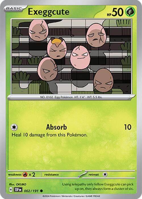 Exeggcute #2 - Surging Sparks