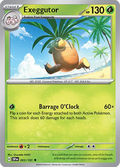 Exeggutor #3 - Surging Sparks