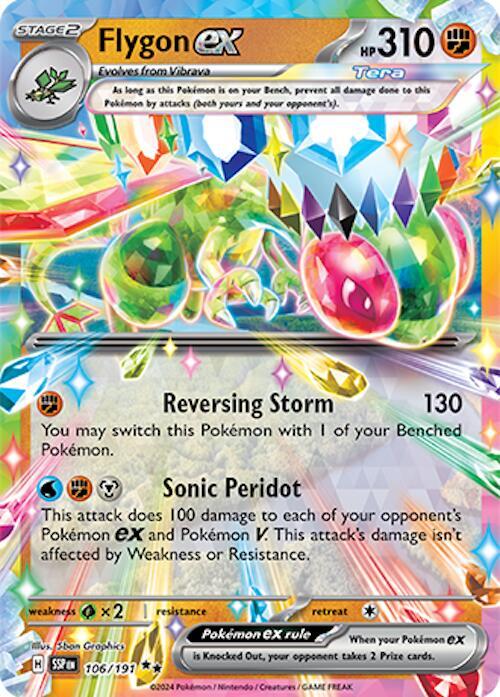 Flygon ex #106 - Surging Sparks