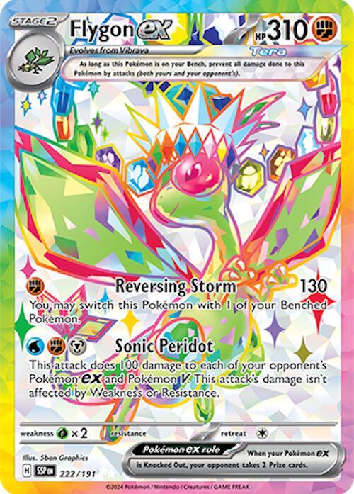 Flygon ex #222 - Surging Sparks