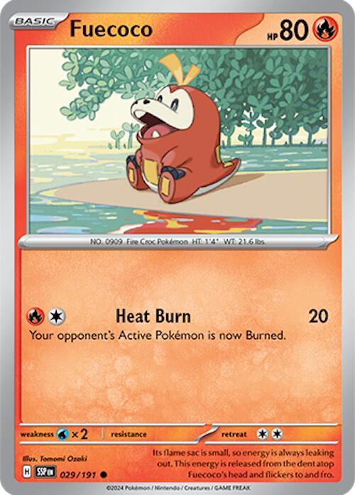 Fuecoco #29 - Surging Sparks