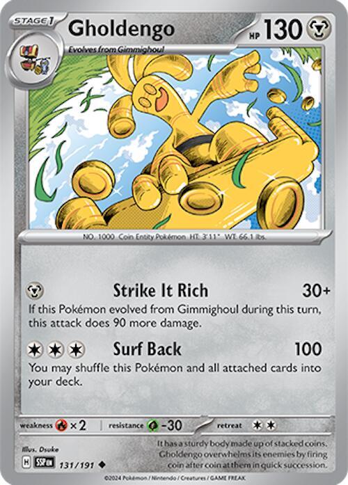 Gholdengo #131 - Surging Sparks
