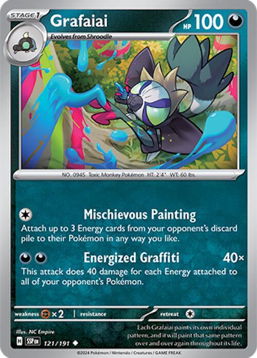 Grafaiai #121 - Surging Sparks