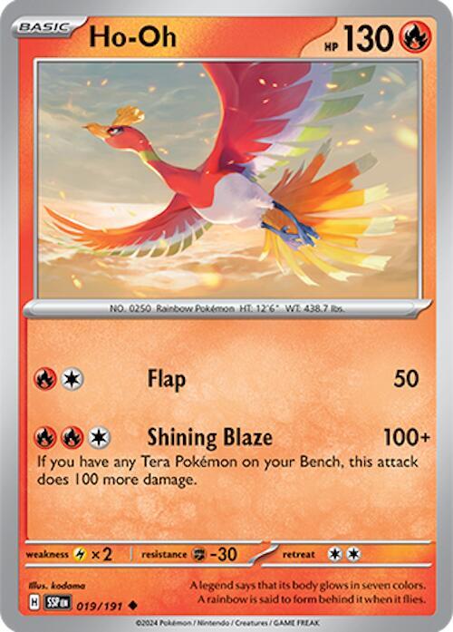 Ho-Oh #19 - Surging Sparks