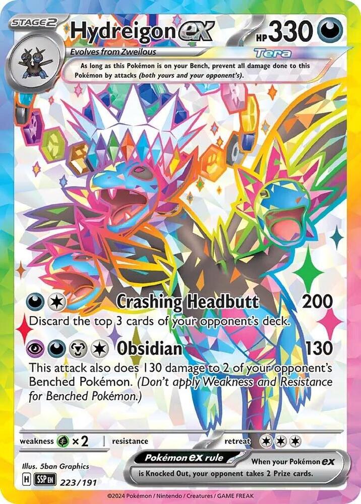 Hydreigon ex #223 - Surging Sparks