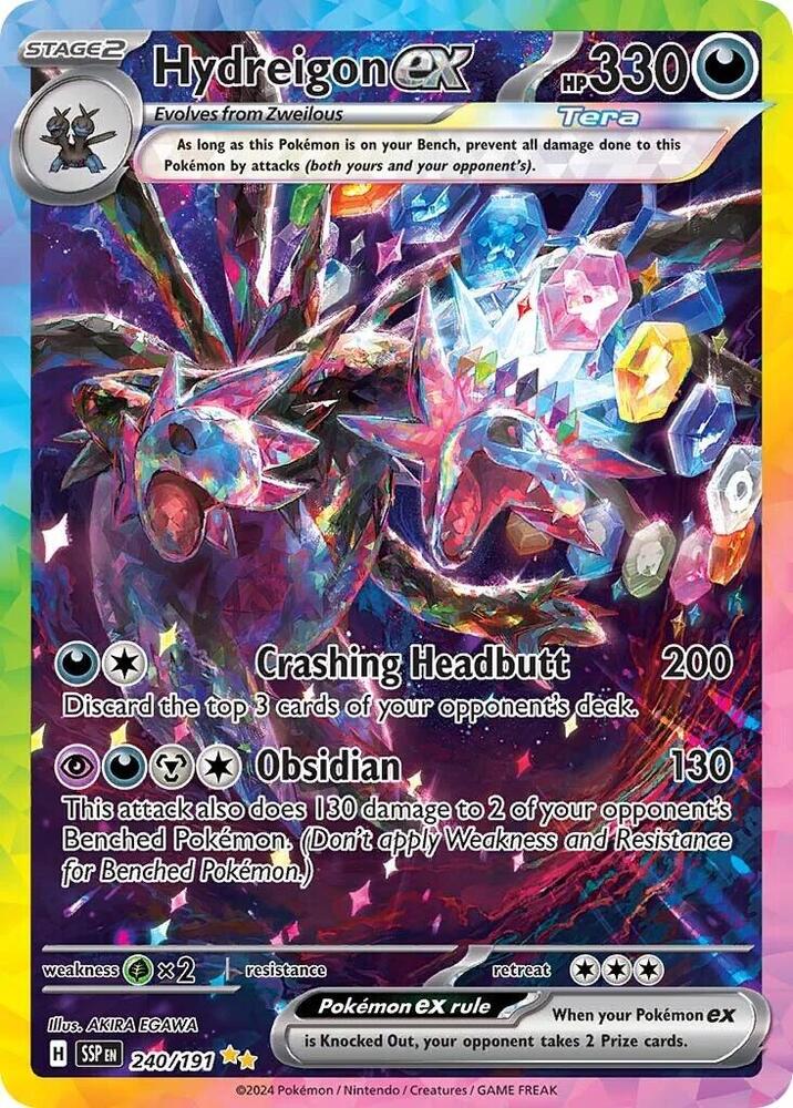Hydreigon ex #240 - Surging Sparks