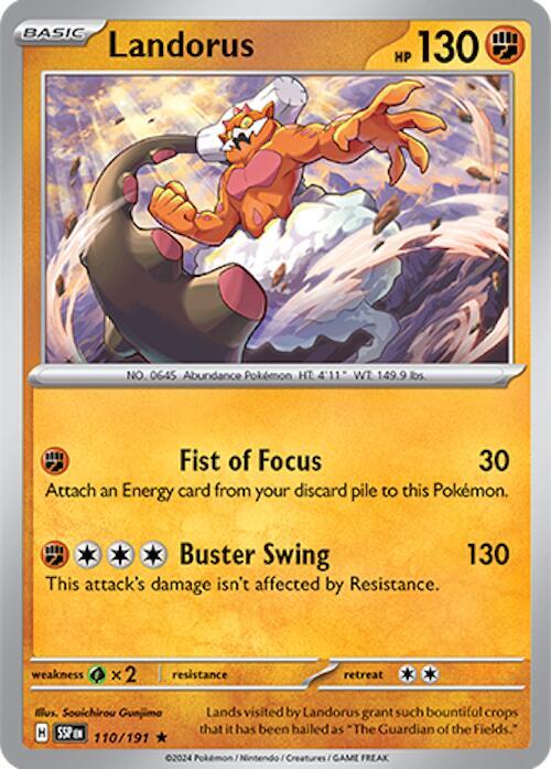 Landorus #110 - Surging Sparks