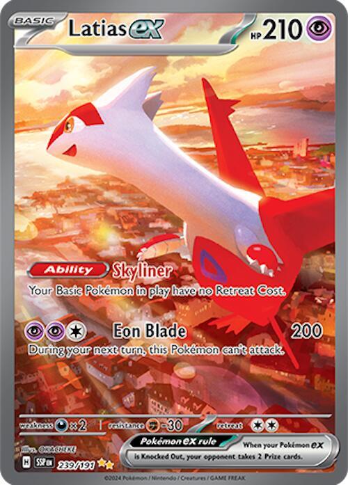 Latias ex #239 - Surging Sparks