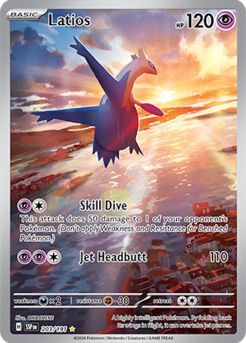 Latios #203 - Surging Sparks