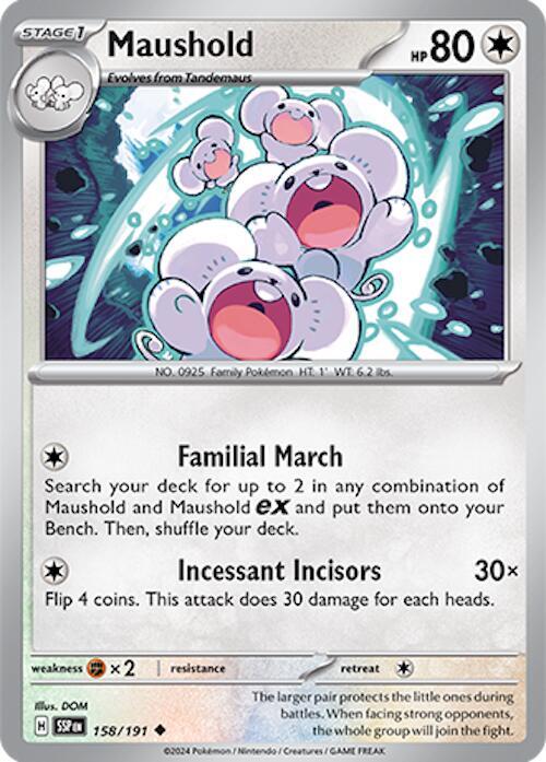Maushold #158 - Surging Sparks