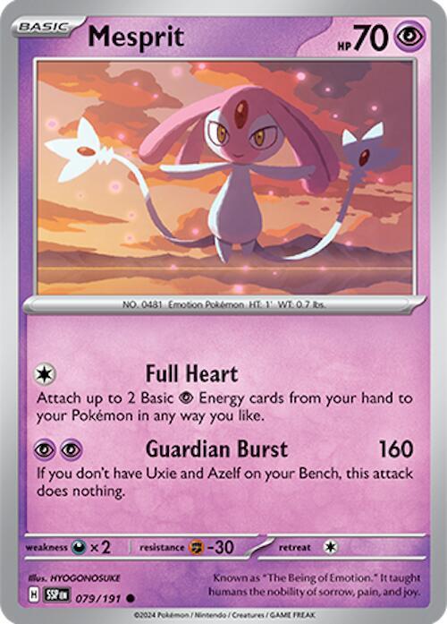 Mesprit #79 - Surging Sparks