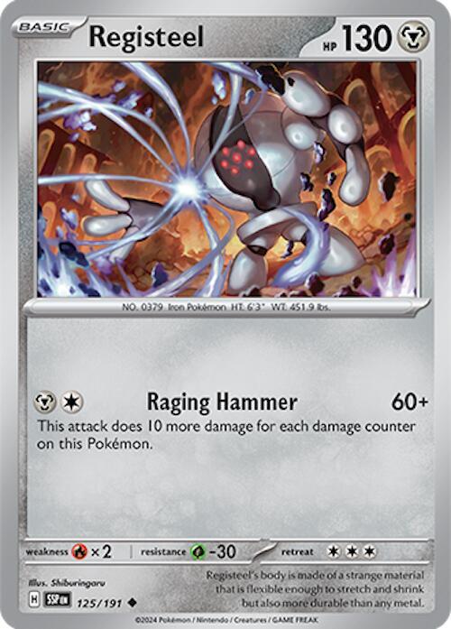 Registeel #125 - Surging Sparks