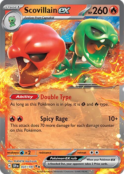 Scovillain ex #37 - Surging Sparks