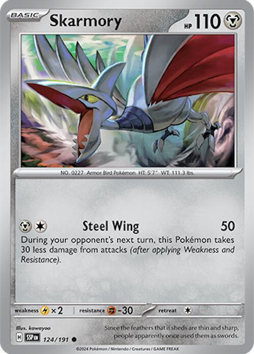 Skarmory #124 - Surging Sparks