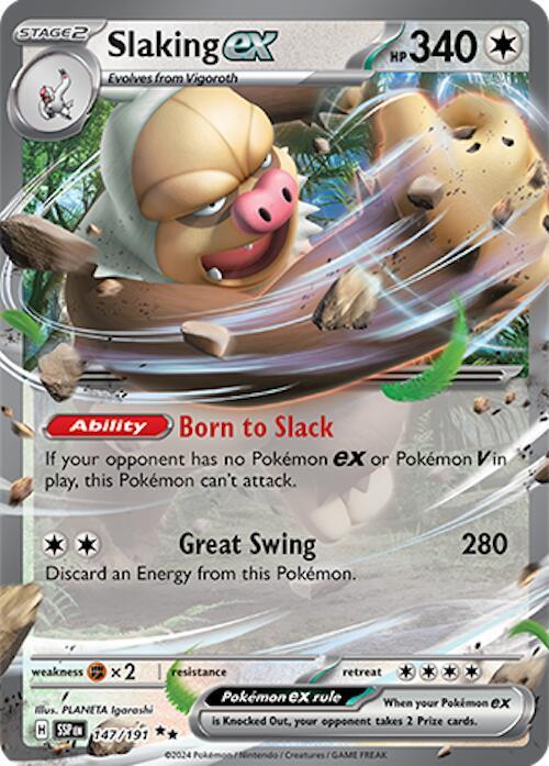 Slaking ex #147 - Surging Sparks