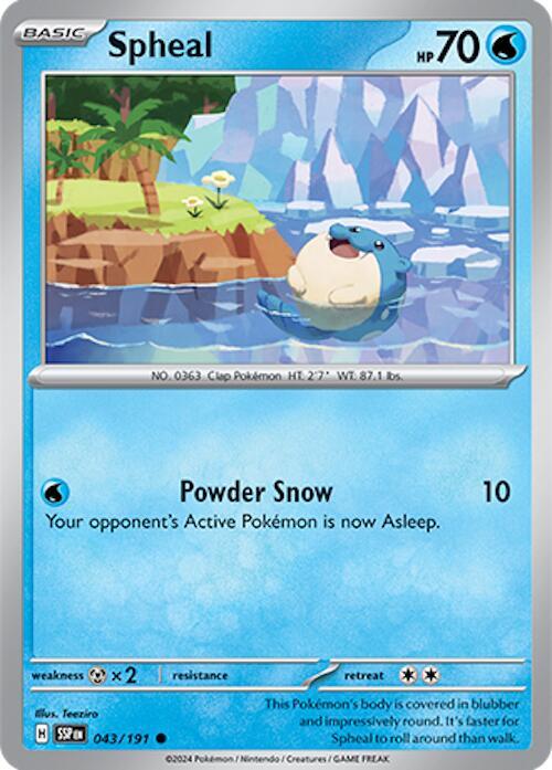 Spheal #43 - Surging Sparks