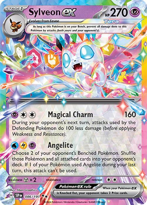 Sylveon ex #86 - Surging Sparks