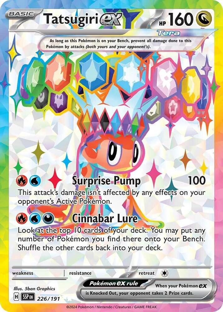 Tatsugiri ex #226 - Surging Sparks
