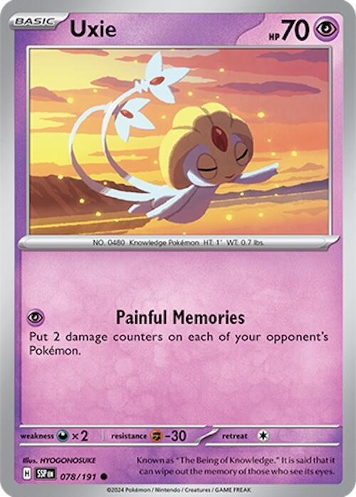 Uxie #78 - Surging Sparks