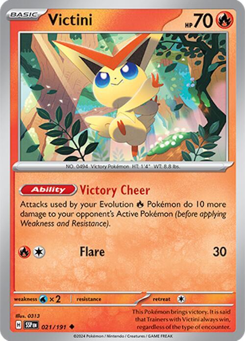 Victini #21 - Surging Sparks