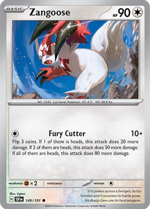 Zangoose #149 - Surging Sparks
