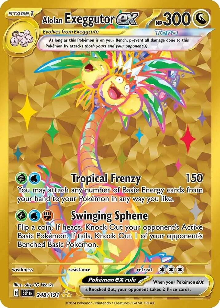 Alolan Exeggutor ex #248 - Surging Sparks