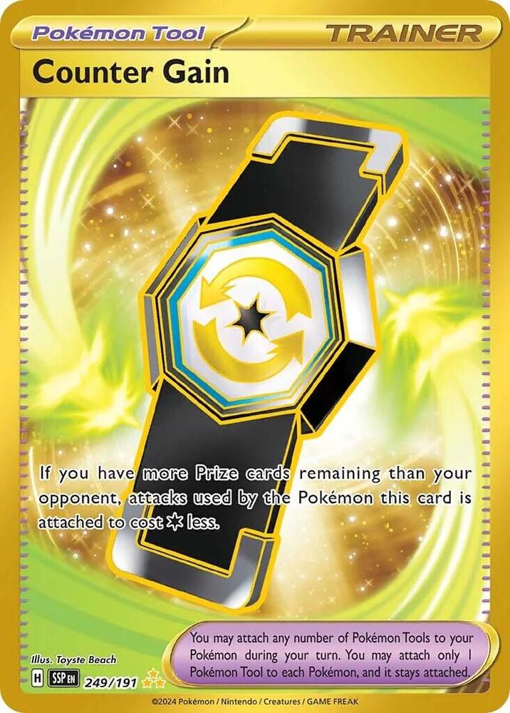 Counter Gain #249 - Surging Sparks