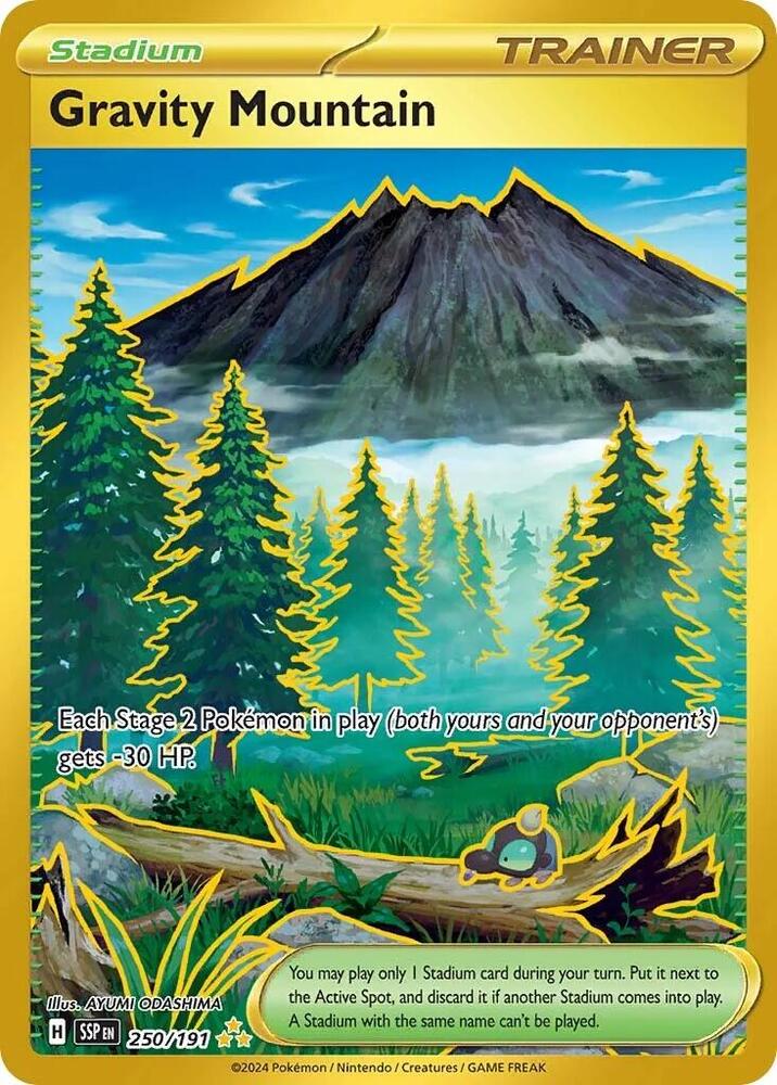Gravity Mountain #250 - Surging Sparks
