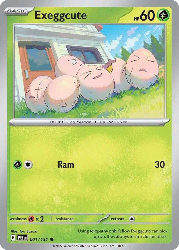 Exeggcute #1 - Prismatic Evolutions